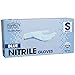 ForPro Blue Nitrile Gloves, Powder-Free, Latex-Free, Non-Sterile, Food Safe, 4 Mil, Small, 100-Count