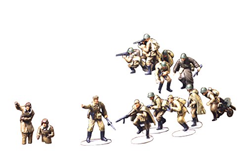 Tamiya 32521 1/48 WWII Russian Infantry & Tank Crew Set