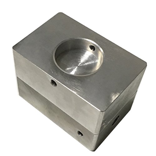 Tuopuke Rosin Press Plates 6061 Aluminium 3'' x 5'' Solid 2pcs