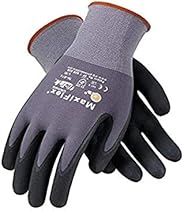 MaxiFlex PIP 34-874/XL Maxi Flex Ultimate 34874 Foam Nitrile Palm Coated Gloves, Gray, XL (Pack of 12)
