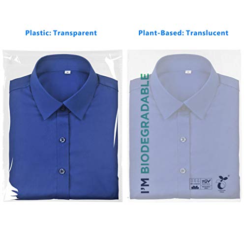 Download 50 Count 9x12 Inch Compostable Cellophane Bags Biodegradable Self Seal Bags Not Clear Eco Friendly Resealable Plastic Shipping Poly Bags For Packaging Clothing And T Shirts Cello Bags Pricepulse