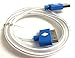 New Tech Junkies 39-Inch Glow-in-the-dark LED Light Usb to 30pin Data Sync Charger Cable (Blue)