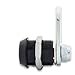 FJM Security MEI-2400AS-BLK-KD Tubular Cam Lock for Smart Home, Cabinet Locks Baby Proofing Solution, Door Lock & Drawer Lock for Home Improvement, with 5/8