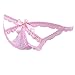 Jubileens Women's Sexy Panties Briefs Lace Knickers Lingerie Underwear (Pink)