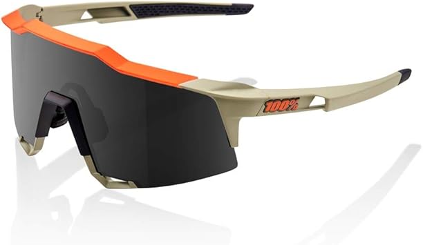 100 Percent SPEEDCRAFT-Soft TACT Quicksand-Smoke Lens Gafas, Hombres