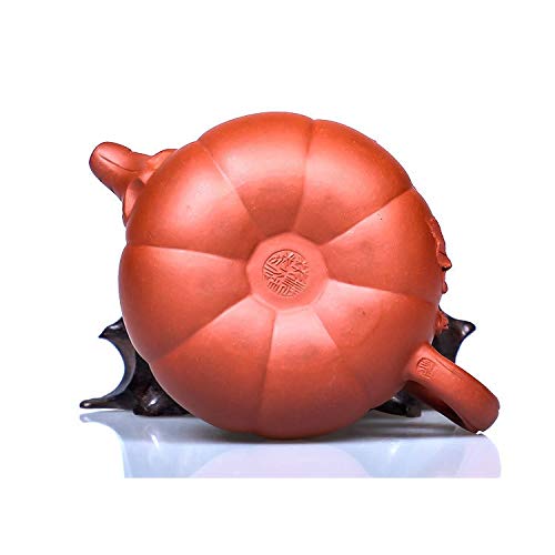 CHLM Ausgezogenes Erz Red Mud Pumpkin Pot Teekanne Teeset – Bild 6