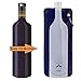 iNeibo Reusable Foldable,Flexible, Wine Bag for Wine to Go 750ml - Includes Wine Bottle Carrying Case & Collapsible Filling Funnel ¨C Bonus Climbing Hook (2pk)