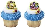 24 ct - Spongebob Squarepants and Patrick Birthday Party Cupcake Rings