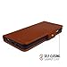Dreem Fibonacci 2-in-1 Wallet Case for Apple iPhone 6 Plus & 6s Plus - Luxury Vegan Leather, Magnetic Detachable Shockproof Phone Case, RFID Card Protection, 2-Way Flip Stand - Caramel