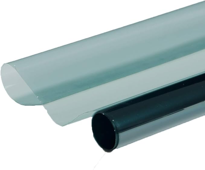 前面ガラスフィルム 断熱 Uv99 カット クリア フロントガラス 車専用 透明断熱 カーフィルム ライトブルー ウィンドウフィルム 車 バイク Amazon