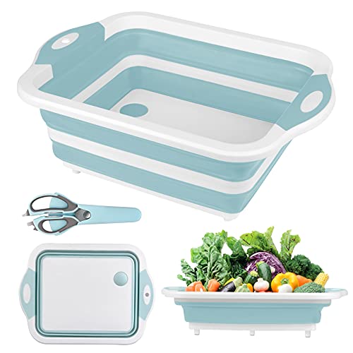 Collapsible Cutting Board, HI NINGER Foldable Chopping Board