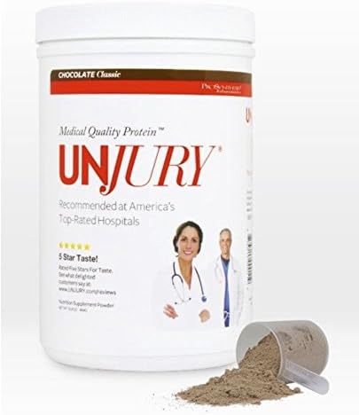 UNJURY Chocolate Classic Medical Quality Protein Powder 16.4oz Container