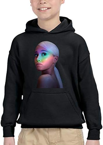 Aria_na Gra_nde Youth Fashion Hoodie Unisex Teen's Hooded Boys Girls Pullover Sweatshirt