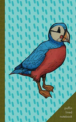 Puffin Lined Notebook: A Vintage-Inspired Journal