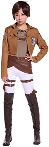 COSROOM Attack on Titan Survey corps Eren Jaeger Cosplay Costume