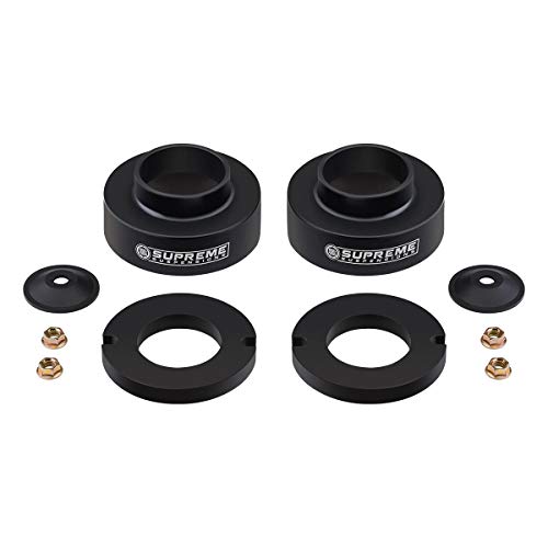 Supreme Suspensions - Chevy Trailblazer Lift Kit 3" Front + 2" Rear Lift Aircraft Billet Strut Spacers and Spring Spacers