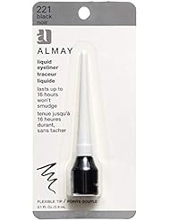 Almay Liquid Eyeliner, Black [221] 0.1 oz (Pack of 3)