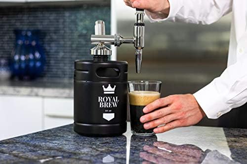 Royal Brew Nitro Cold Brew Keg Coffee Maker Kit System Matte Flat Black Buy Online At Best Price In Uae Amazon Ae
