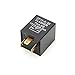Auto-Parts-Eshop 3 PIN 12 Volt CF13 Square Load Resistor Electronic Flasher Relay Fix for LED Turn Signal Light Bulbs Warning (US Stock)