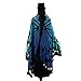 VESNIBA Soft Fabric Butterfly Wings Shawl Fairy Ladies Nymph Pixie Costume Accessory (197125CM, Blue)