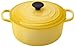 Le Creuset Signature Enameled Cast-Iron 5-1/2-Quart Round French (Dutch) Oven, Soleil