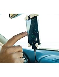 Bondi soporte para teléfono celular de silicona flexible de alta calidad, exclusivo., Negro