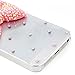 Mavis's Diary iPhone SE Case, iPhone 5S Case, iPhone 5 Case Bling Cute Pink Bow Clear 3D Handmade Hard PC Case with Lovely Pink Sparkle Crystal Glitter Rhinestone Diamond Cover with Cleaning Cloth
