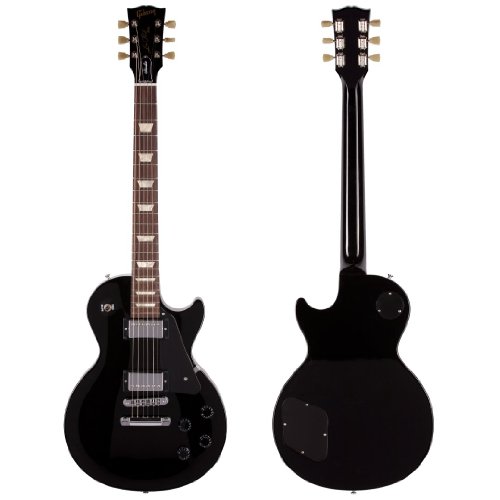 Gibson Les Paul Studio Electric Guitar, Ebony - Gold Hardware