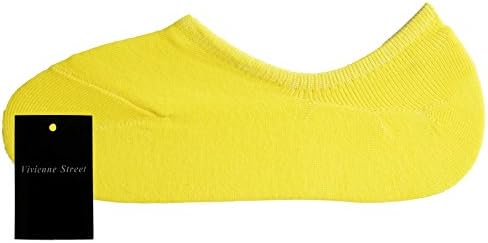 Amazon ヴィヴィアンストリート フットカバー 脱げにくい 滑り止め付き 25 26 27 Cm カバーソックス くるぶし ソックス メンズ レディース 25 靴下 くつした 脱げない 3足 5足 セット まとめ買い割引 イエロー スポーツソックス 通販