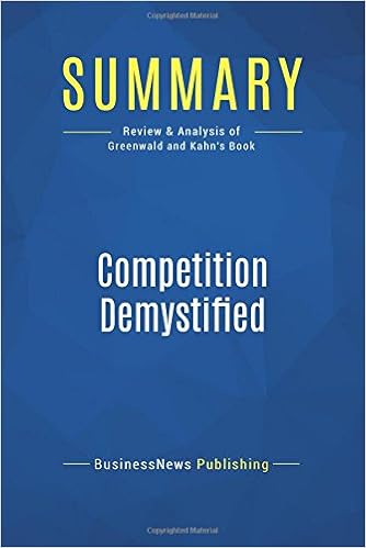 competition demystified bruce greenwald