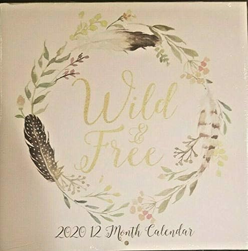 Amazon Com Wild Free 2020 Wall Calendar 12 Month New Sealed 11 X 11 Office Products