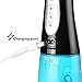 Water Flosser Cordless, Cozzine Dental Water flosser, Portable Rechargeable Electric Flosser for Home, Travel, Adults, Kids & Braces (IPX7 Waterproof, 2 Tips, 3 Water Pressure Modes & 200ml Capacity)