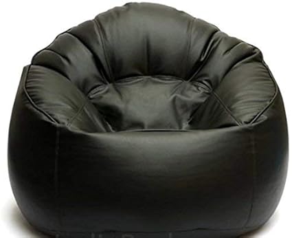 KJ Bean Bag Original XXXL Sofa Mudda Cover Black (Without Beans)