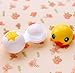 DMtse Vivid Sandwich Crackers Design Contact Lens Case w Bottle Travel Kit (Yellow Duck)