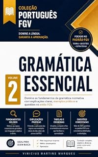Livro Português para FGV: Gramática Essencial - Volume 2 (Poruguês para FGV)