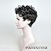RUISENNA Afro Curly Hair Wigs for Black Woman Short Kinky Hair 100% Heat Resistant Fiber Synthetic Wig