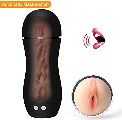 Pocket Male Deluxe Toy Cup Automatic Hands Free Play with 10 Vibration Modes
