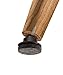 Slipstick CB258 Felt Glides, 1 INCH, Brown, 16 Piece