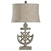 MISC Grey Anchor Desk Lamp Nautical Themed Light Sailor Sailboat Decor Navy Boat Lighting Lakehouse Decor Coastal Design, Resin 28.75" 41hQKkiDbpL