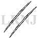LAND ROVER RANGE ROVER FULL SIZE L322 2003-2010 WIPER BLADE SET - FRONT PART: DKC000040