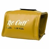 cando 10 0207 gold cuff 3 lbs weight for wrist or ankle