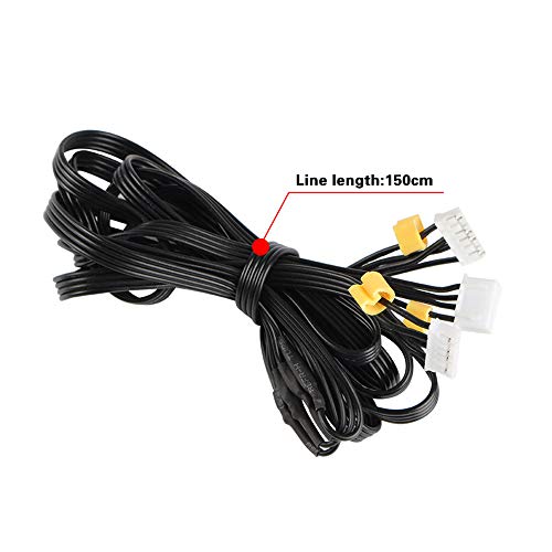 Stepper Motor Cable Double Z Axis Motor Wire Compatible with CR-10/CR-10S/Ender-3 3D Printer Accessories 1.5m