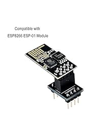 makerfocus 5pcs NRF24L01 + y ESP8266 ESP 01 Breadboard Breakout Junta Comunes A ambos de adaptador de