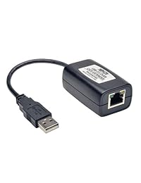 Tripp Lite B203   101 pnp 1 Port USB 2.0 over CAT5 CAT6 Extender Hub de transmisor y receptor