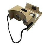 DAISEN 2016 New Google yellow Cardboard VR V2.0 Virtual Reality DIY 3D Glasses for Smartphone with Headband - Easy Setup