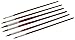 Attmu Paintbrushes (6 Pack), Long Handle Round Brush Set, Art Paint Brushes for Acrylic, Oil, Watercolors