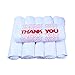 R Noble Thank You Reusable Disposable Grocery Plastic T-Shirt Bags, 600 Count, 1/6, 12