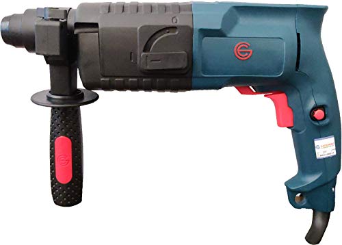 JPT 20MM 800W Heavy Duty Hammer Drill for Professional Use with 3 SDS Drill Bits (Colour May Vary) Corded-electric