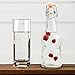 TeiKis 12-Pack 16 oz Kombucha/Beer Glass Bottles Clear Leak Proof - Non Slip Style