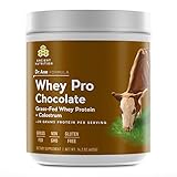 Axe Nutrition's Grass-Fed Whey Protein, Chocolate Flavor â€” 20g of Protein Per Serving â€” Non-GMO, No Gluten, Growth Hormones, Antibiotics, Pesticides, or Fillers